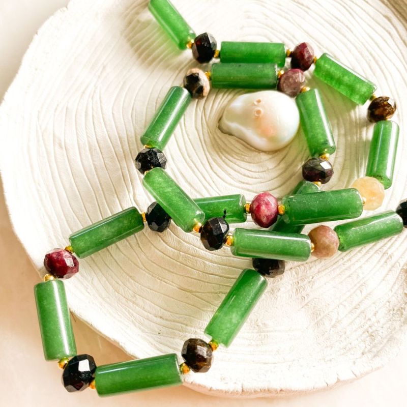 Green Grass Necklace image