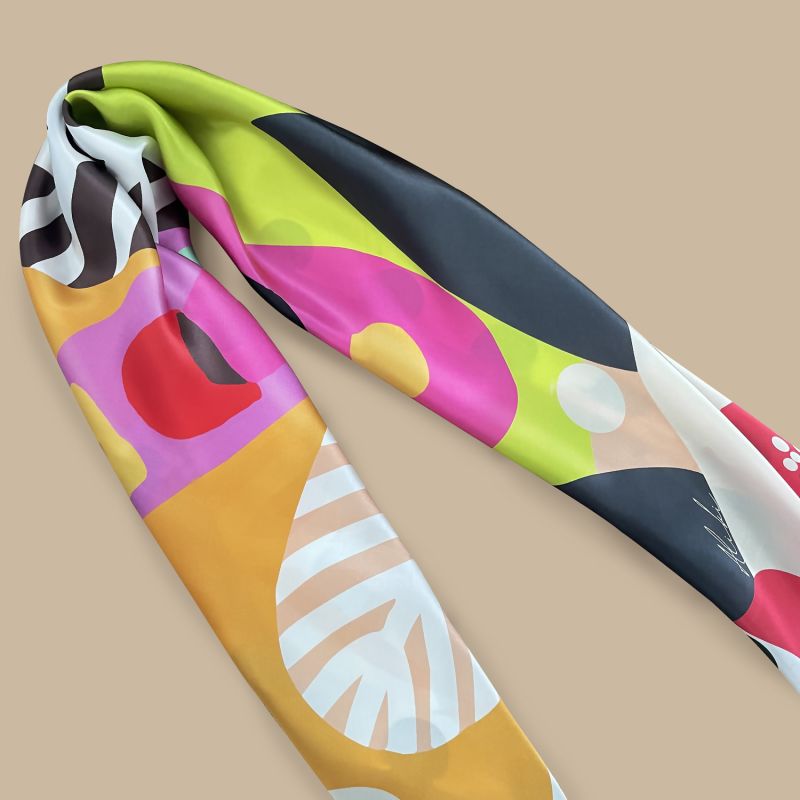 Paradiso Silk Maxi Scarf image