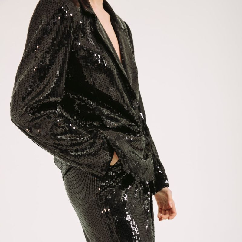 Party Sequin Blazer & Sequin Trouser Set image