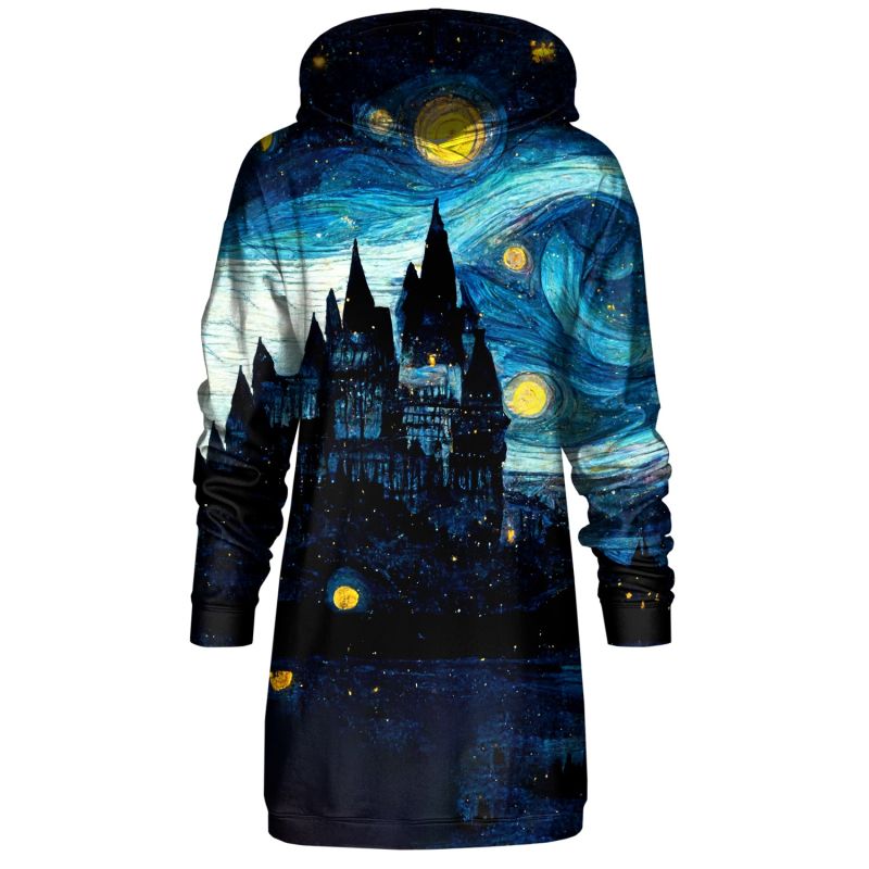 Blue Night Hoodie Oversize Dress image