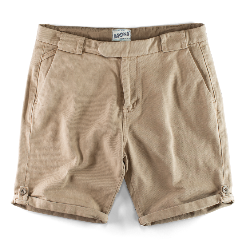 &Sons Virgil Chino Shorts Tan image