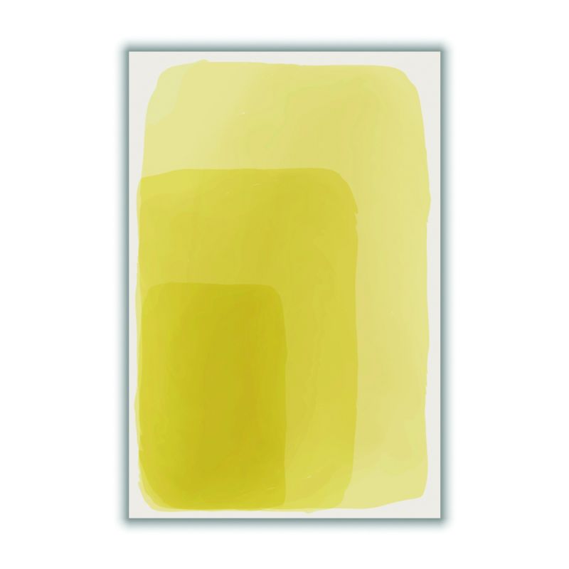 Yellow Watercolor Shapes #2 image