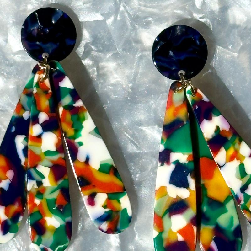 Petal Drop Earrings In Get It Girl image