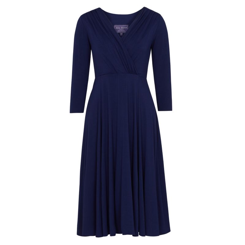 Petite Annie Dress In Eclipse Blue image