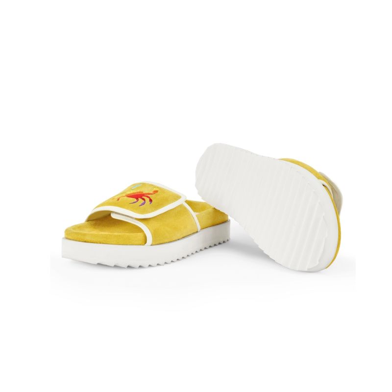 Phin Suede Slides -Yellow image