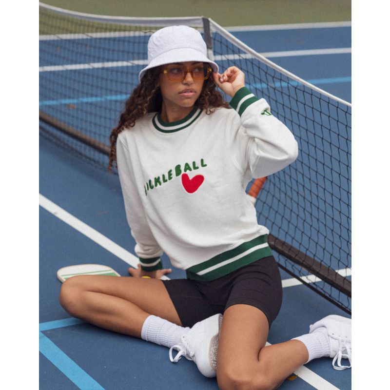 Pickleball Heart Sweatshirt image