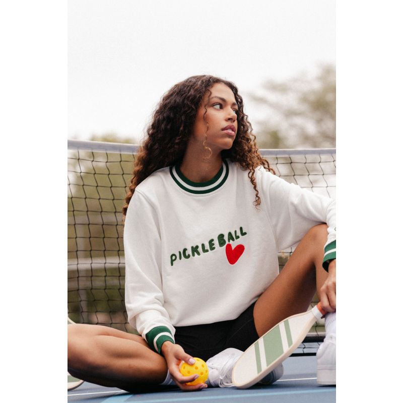 Pickleball Heart Sweatshirt image