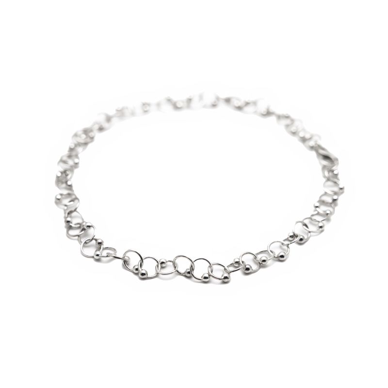 Piercings Choker Necklace Silver image