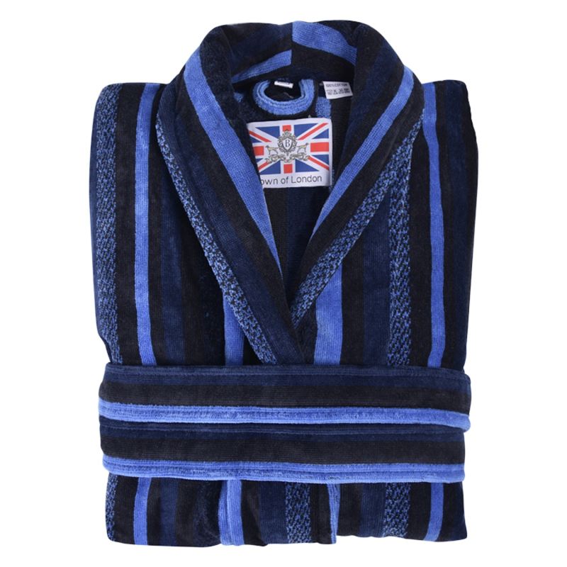 Men's Dressing Gown Salcombe Blue image