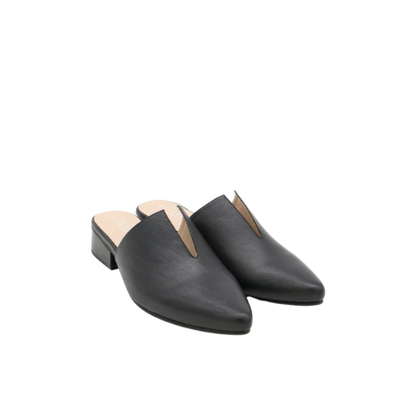 Pijao Mules In Black Leather image