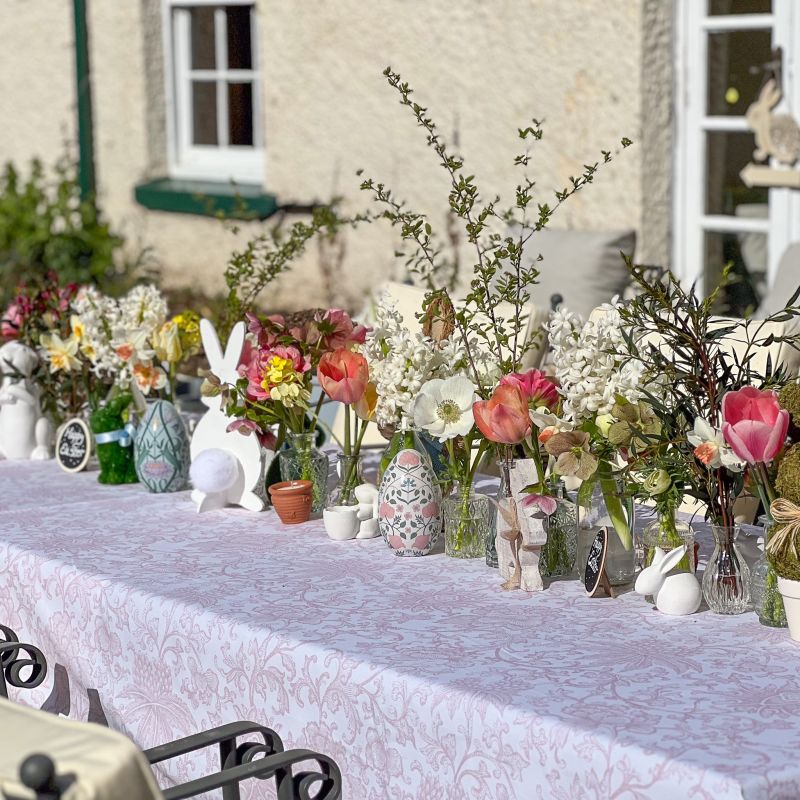 Pink Frills Tablecloth image