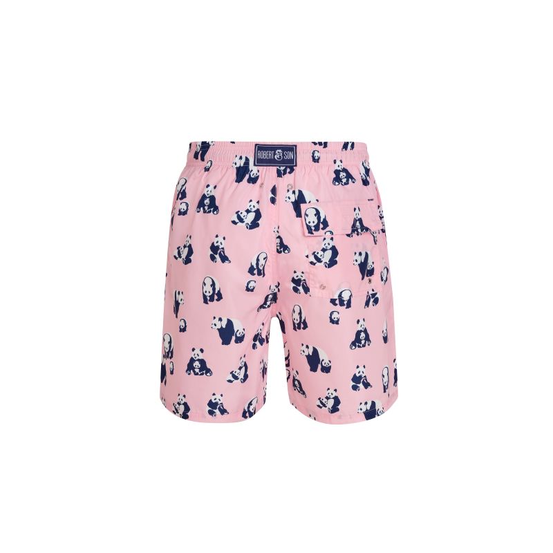 Pink Panda Men's Swim Shorts image