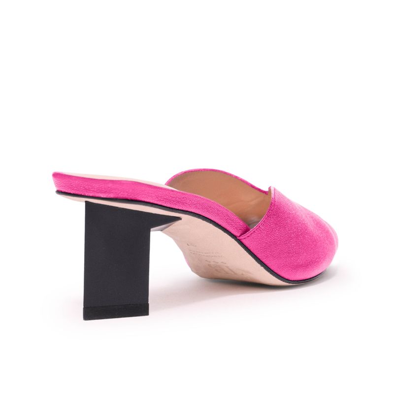 Tiffany Pink Mule Low Heels image