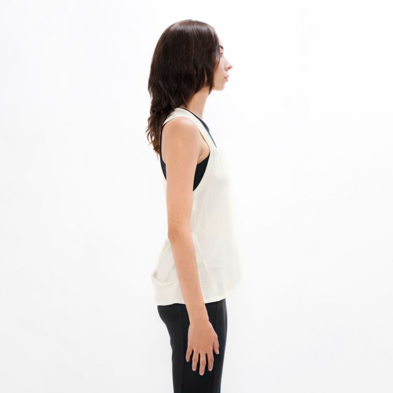 Brussels - Pyratex Seaweed Fibre Sports Tank Top - White image