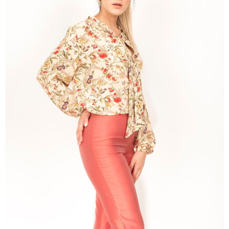 Pinky Tafetta Pants image