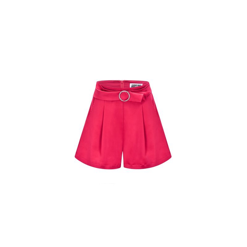 Mirabella Pink Satin Shorts image