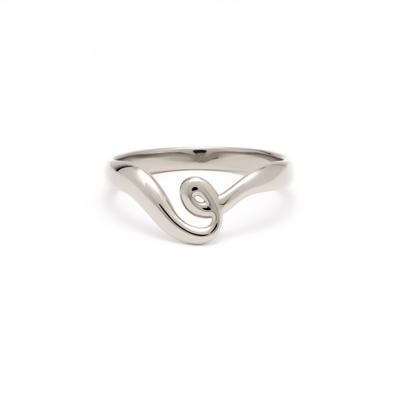 Poise Twirl Ring - Sterling Silver image