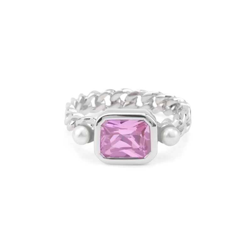 Pret-a-Porter Praise Pink Cz Ring image