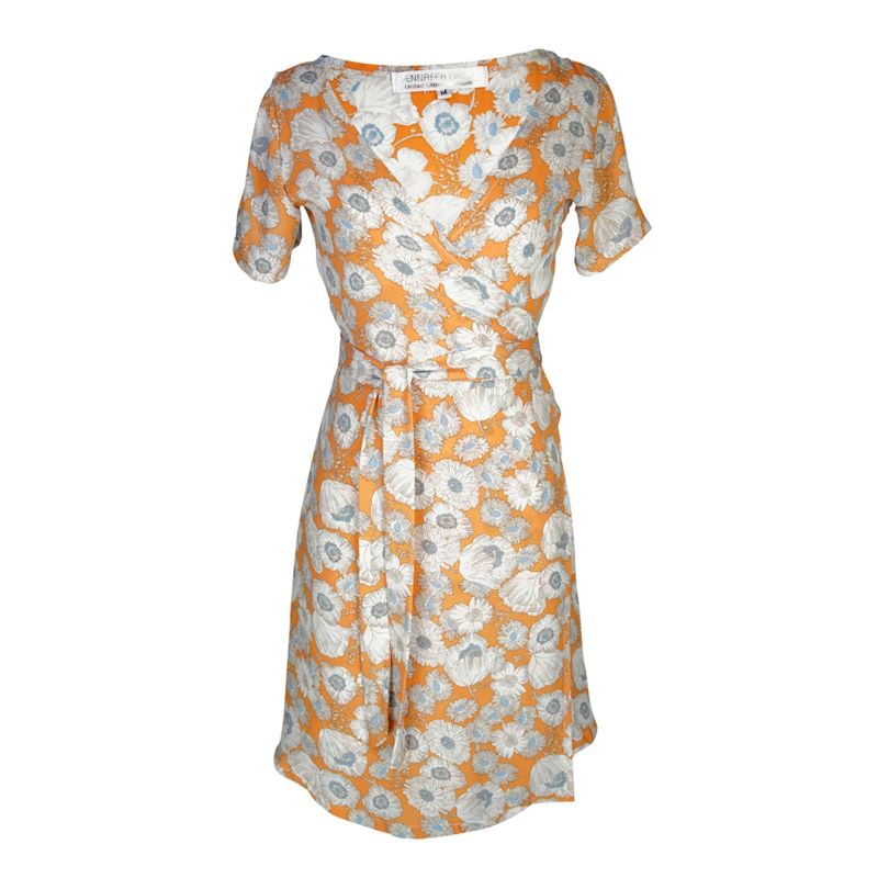 Pretty Poppies Wrap Dress - Mini image