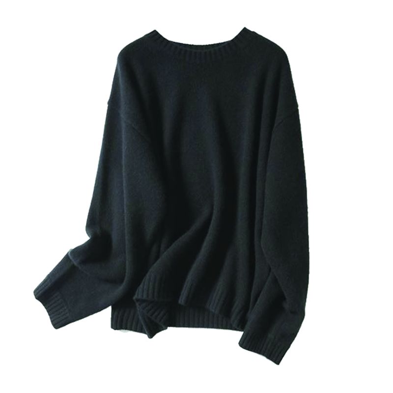 Cashmere Crewneck Sweater - Black image