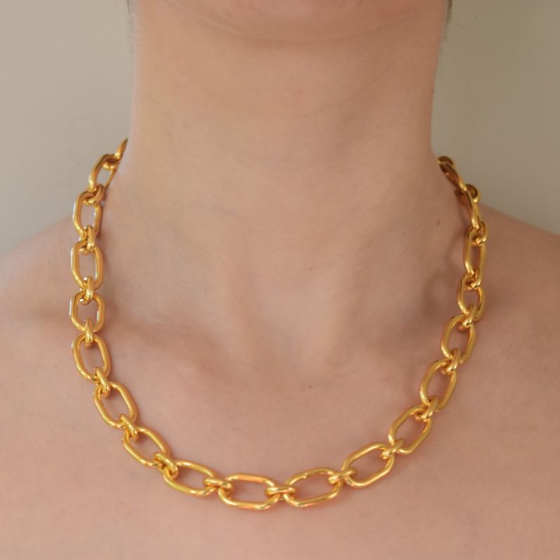 Double Link Gold Chain image