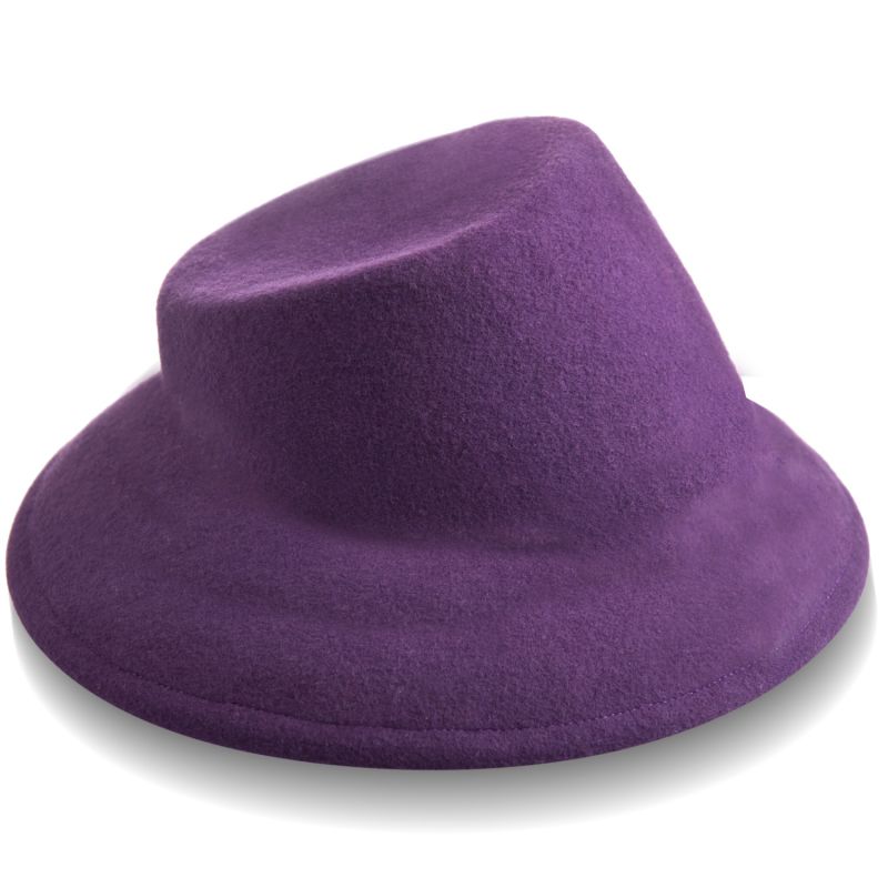 Asymmetric Unique Felt Hat image