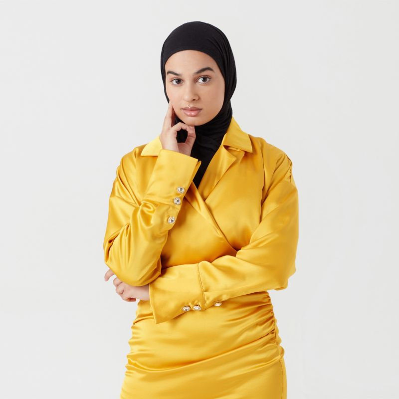 Aries Mustard Dress image