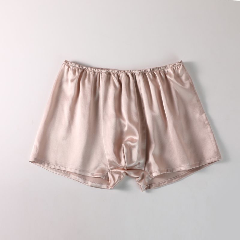Pure Mulberry Silk Men Trunks | Low Rise In Dusty Rose image