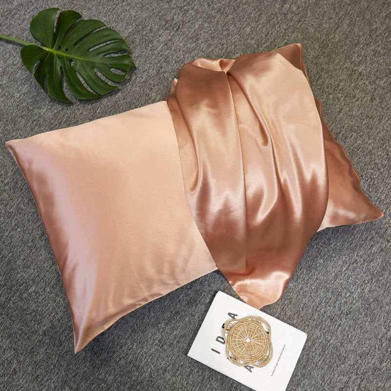 Rose gold satin pillowcase best sale