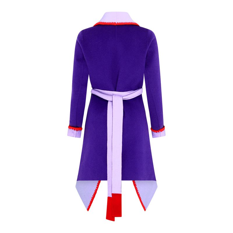 Purple / Lilac Berry Breeze Cashmere Mix Coat image