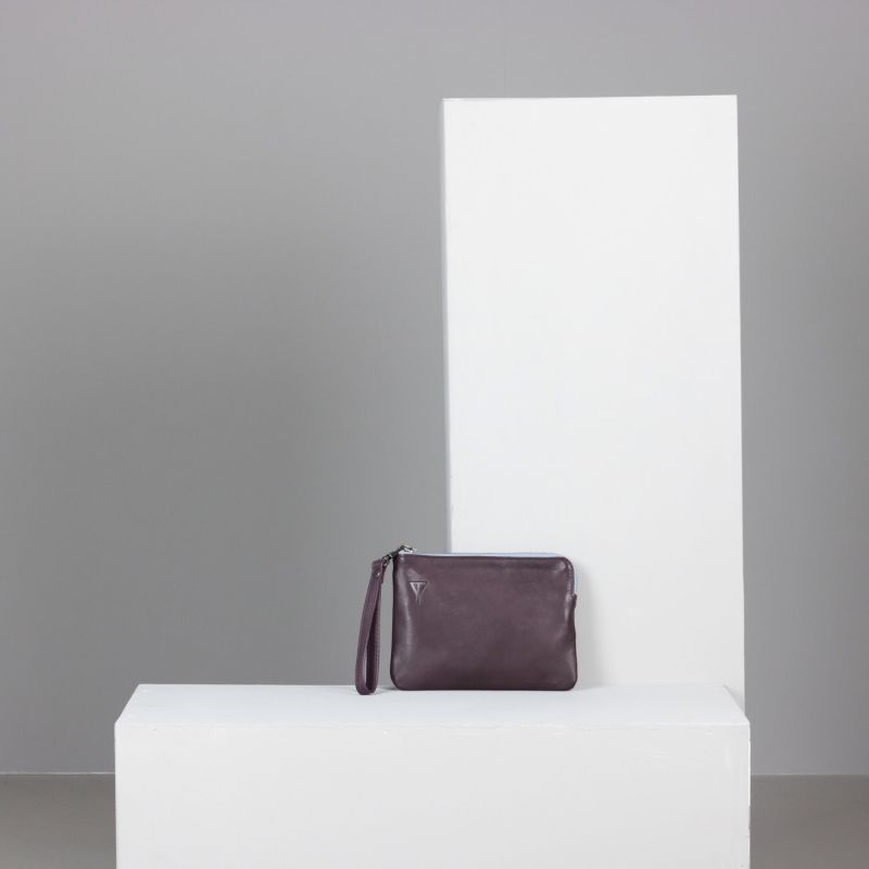 Doris Clutch In Plum image