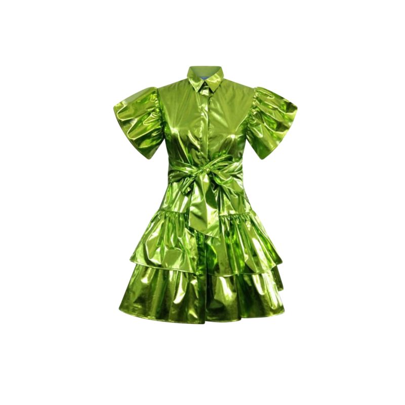 Dragon Fire Metallic Goddess Dress image