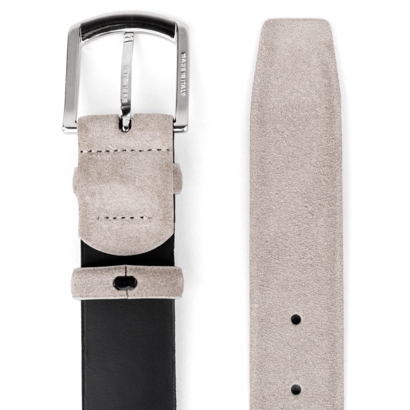 Handmade Leather Belt Beige Brunello image