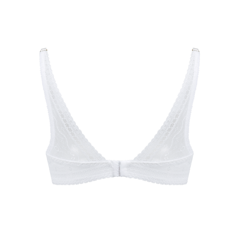 Angelina PushUp Bra Ivory BonBon Lingerie Wolf & Badger