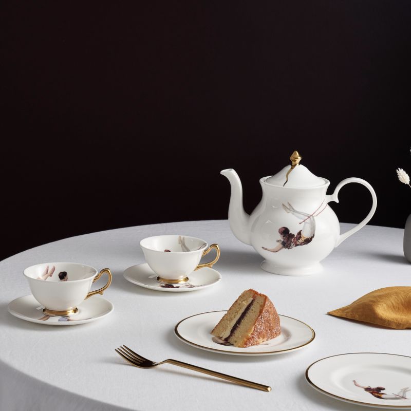 Trapeze Tea For Two Tea Set Melody Rose London Wolf & Badger