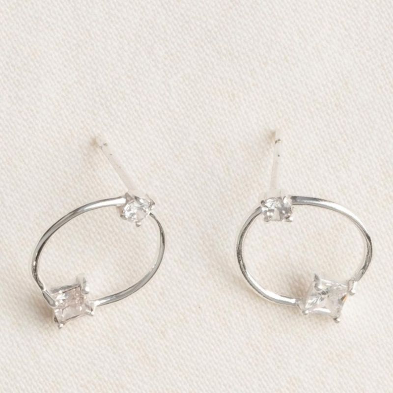 Silver Rania Earrings image