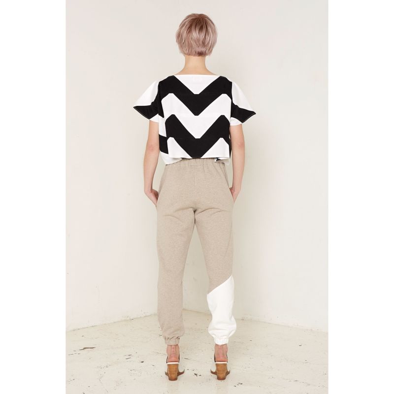 Organic Cotton Namaka Top In Monochrome image