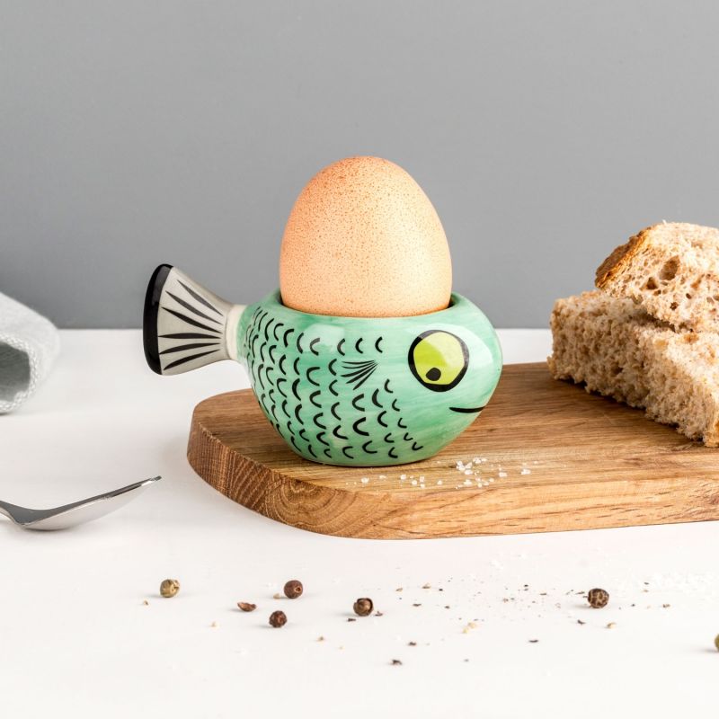 Green Fish Egg Cup image