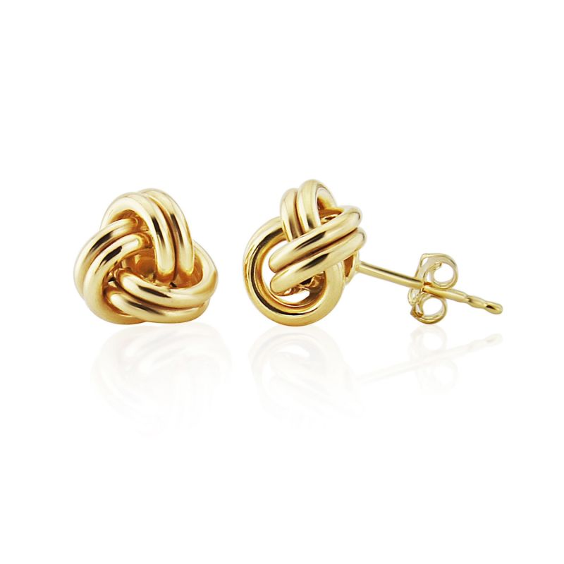 Onslow Gold Vermeil Double Knot Stud Earrings image