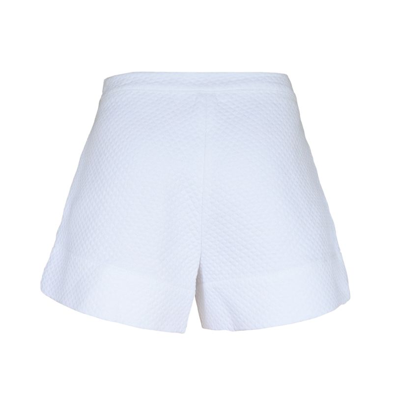 White Wide-Shorts image