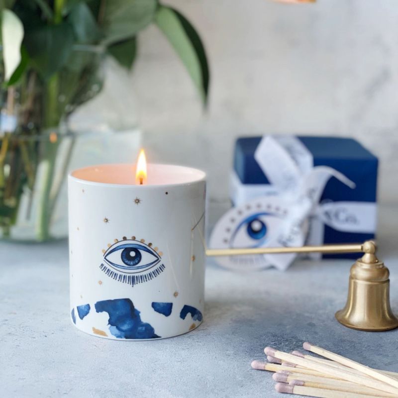 Spirit Eye Collection Candle / Fig Scented With Gift Box image