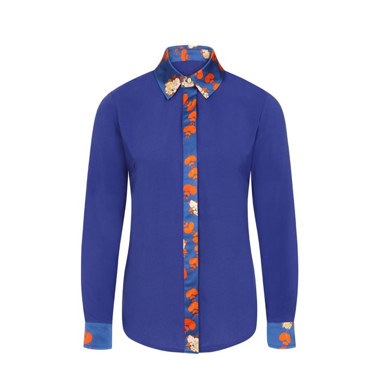 Royal Blue Slim Shirt image