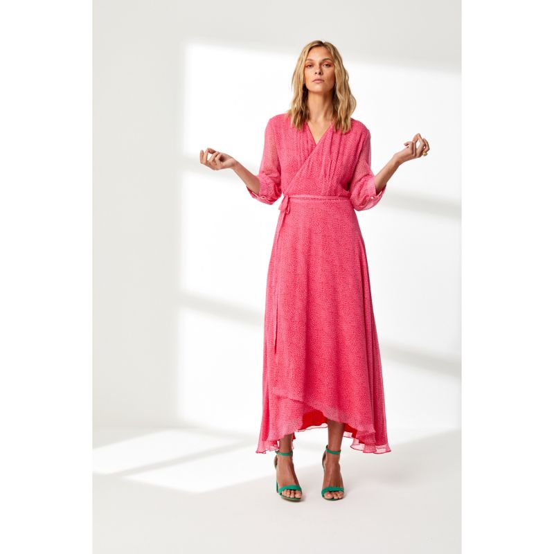 Essie Dress Pink Organic Print image