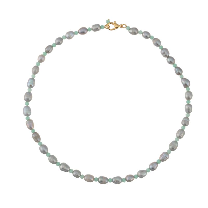 Grey Freshwater Pearl Choker image