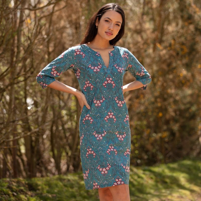 The Teal Tunic Dress image