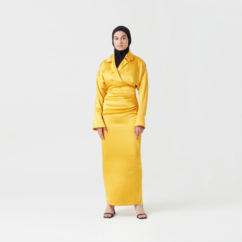 Aries Mustard Dress image