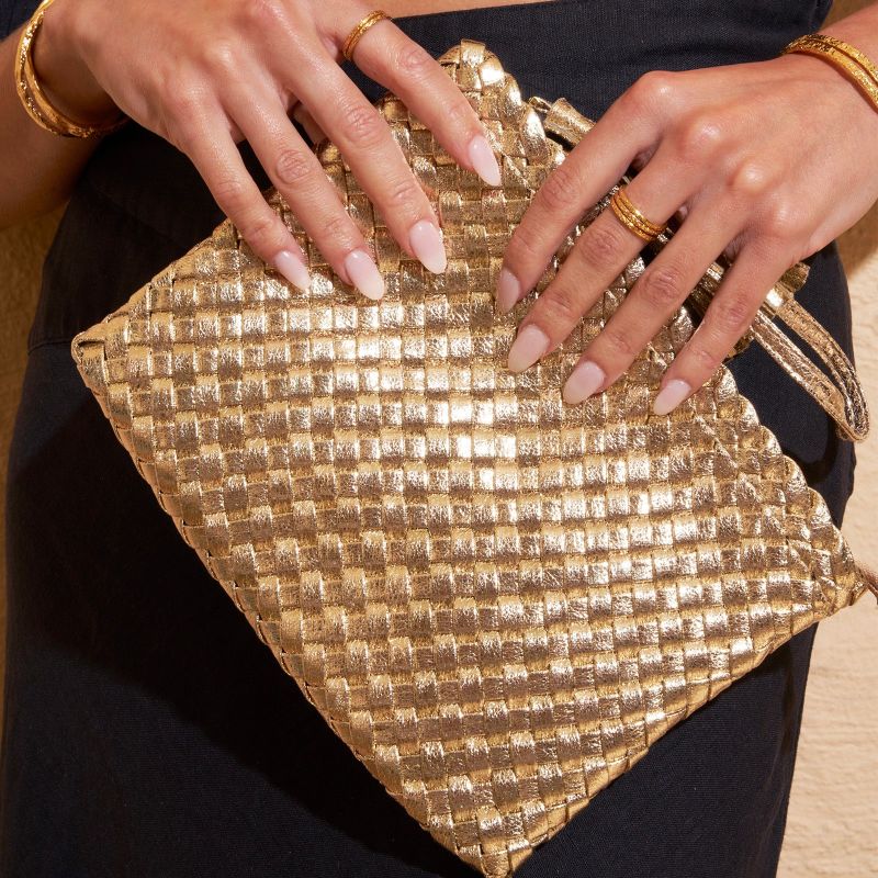 Lavinia Clutch Bag - Gold image