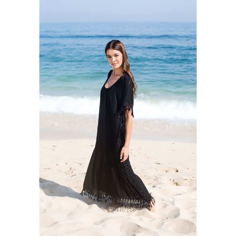 The Dream Catcher Maxi Kaftan Black image