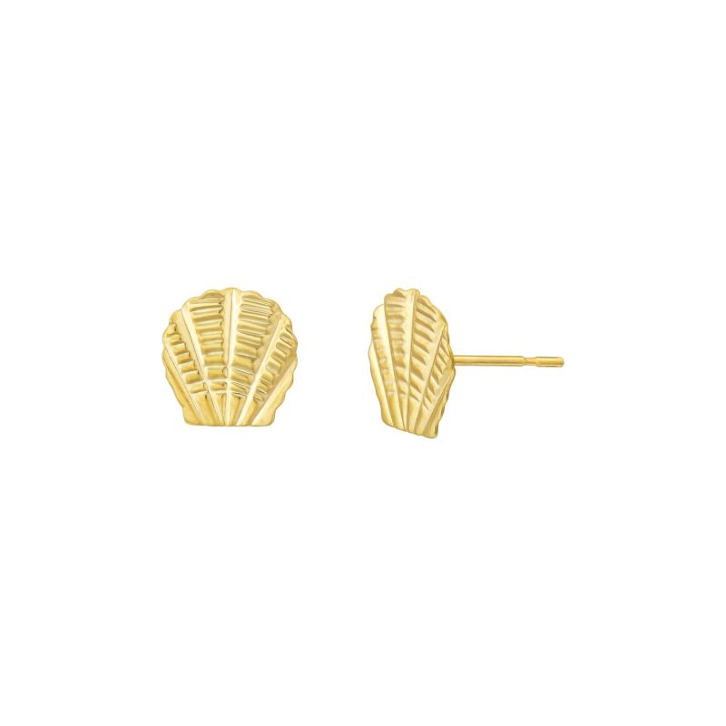 Petite Seashell Studs image