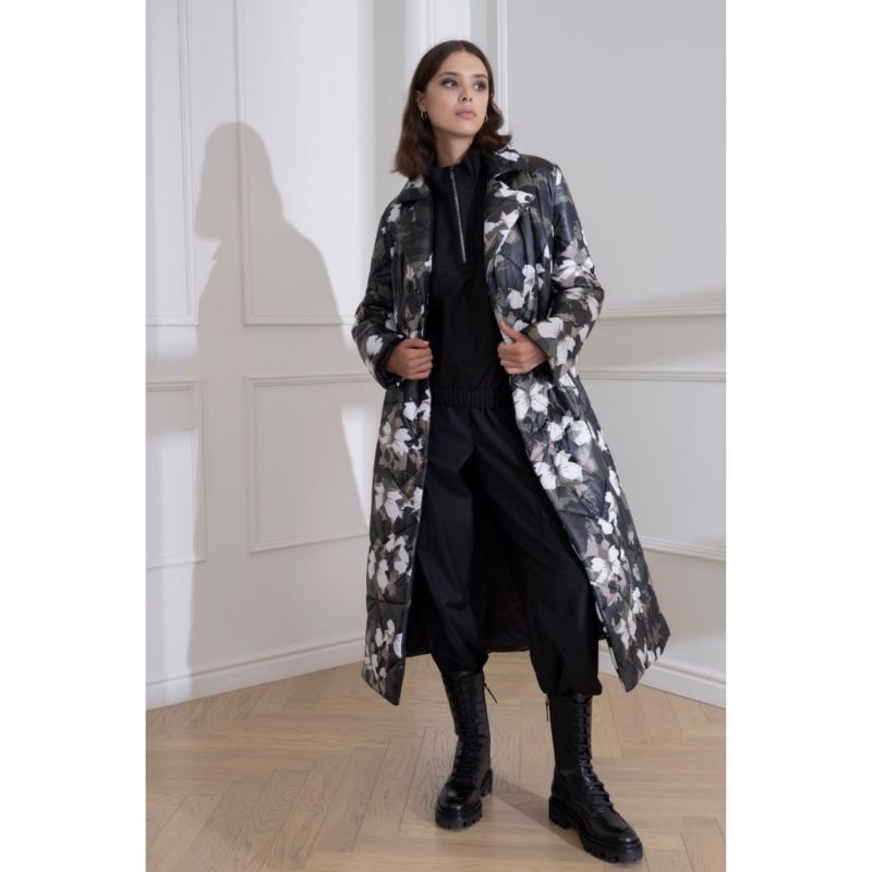 Esther Long Padded Coat In Urban Blossom image